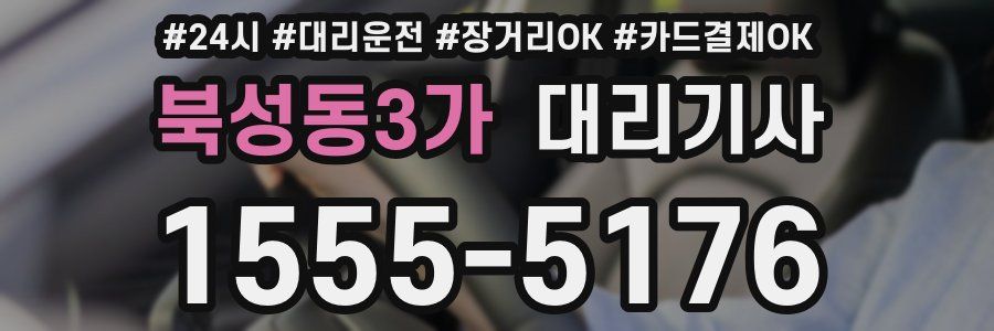 북성동3가 대리기사