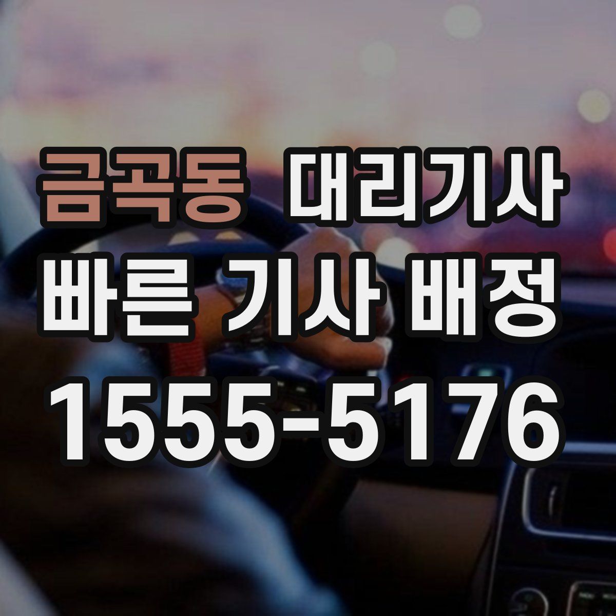 금곡동 대리기사