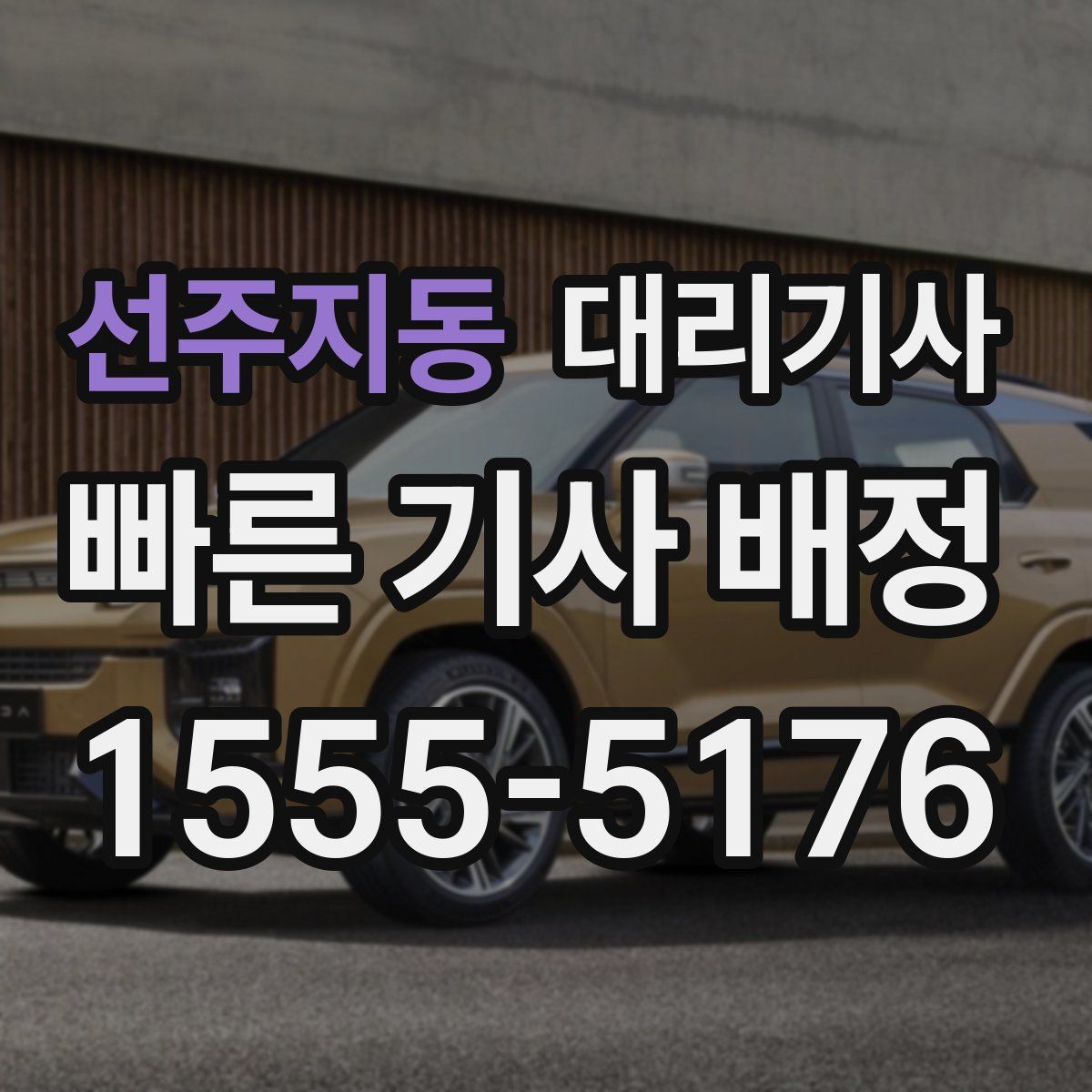 선주지동 대리기사
