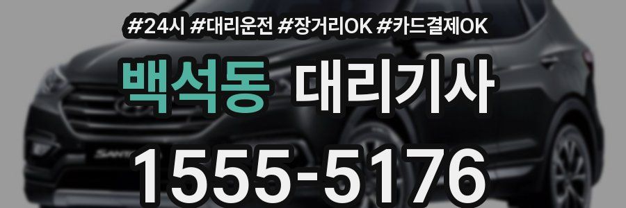 백석동 대리기사