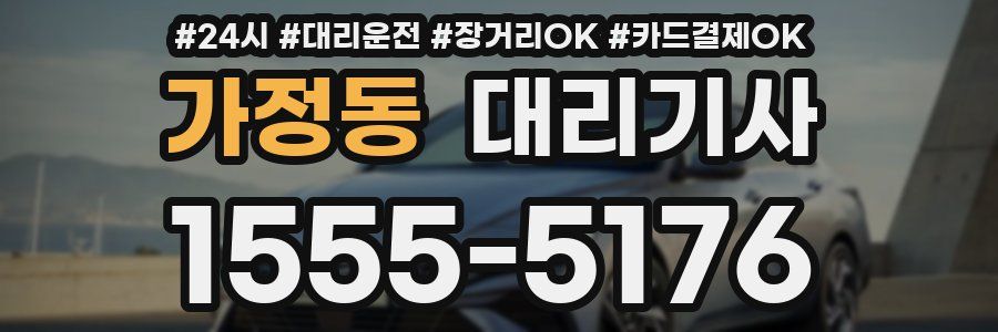 가정동 대리기사