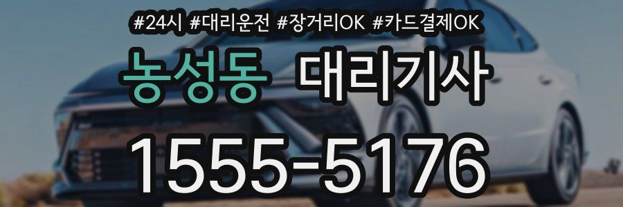 농성동 대리기사