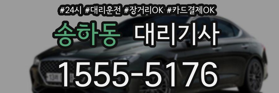송하동 대리기사