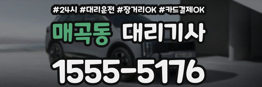매곡동 대리기사