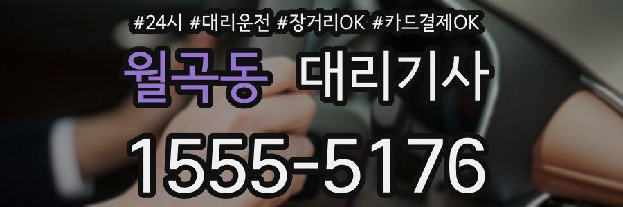 월곡동 대리기사