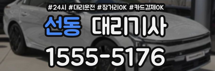 선동 대리기사