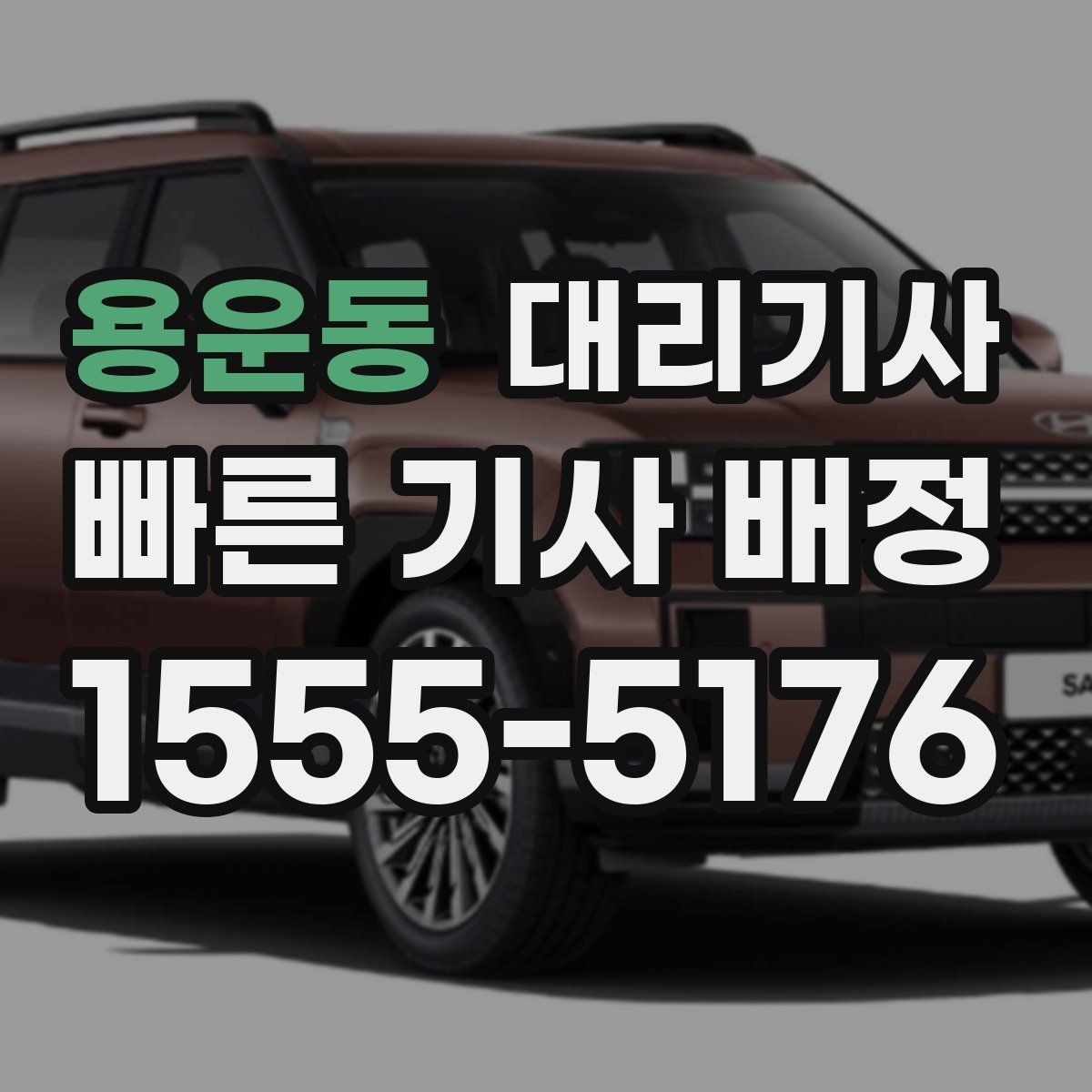 용운동 대리기사