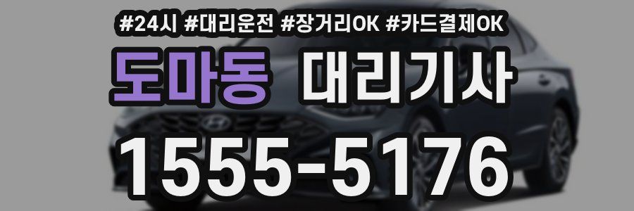 도마동 대리기사