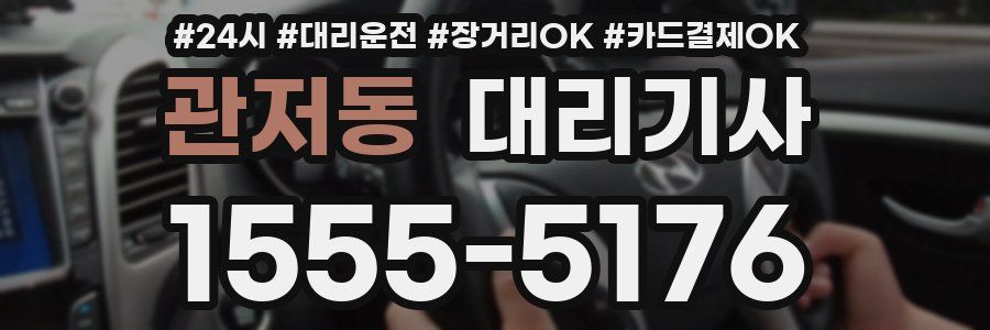 관저동 대리기사