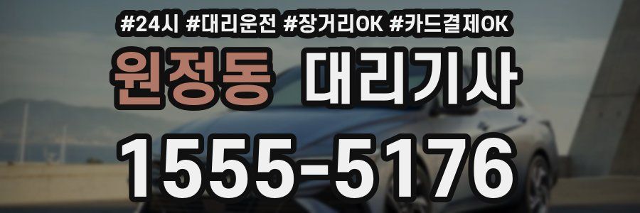 원정동 대리기사