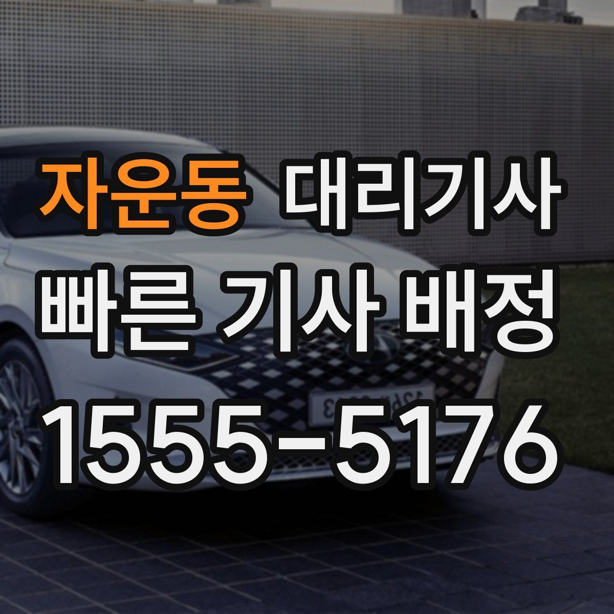 자운동 대리기사