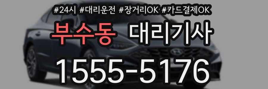 부수동 대리기사