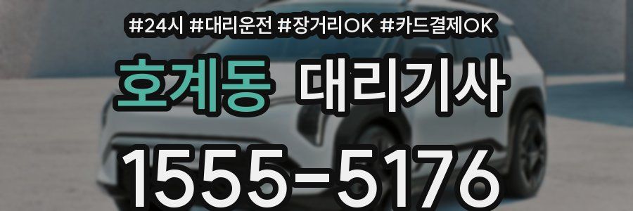 호계동 대리기사