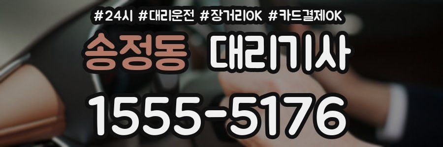 송정동 대리기사