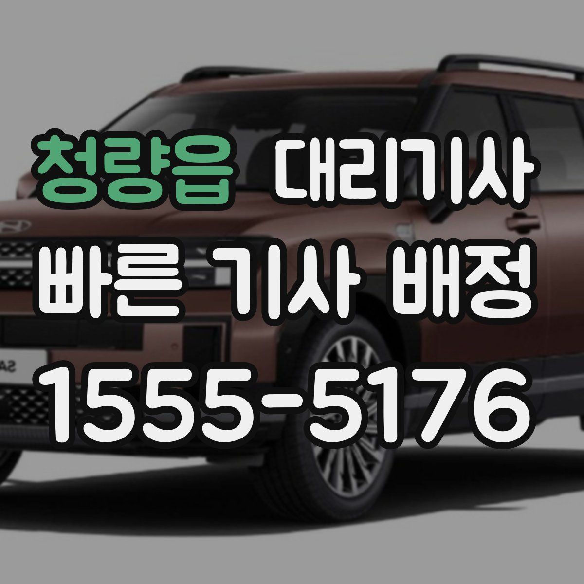 청량읍 대리기사