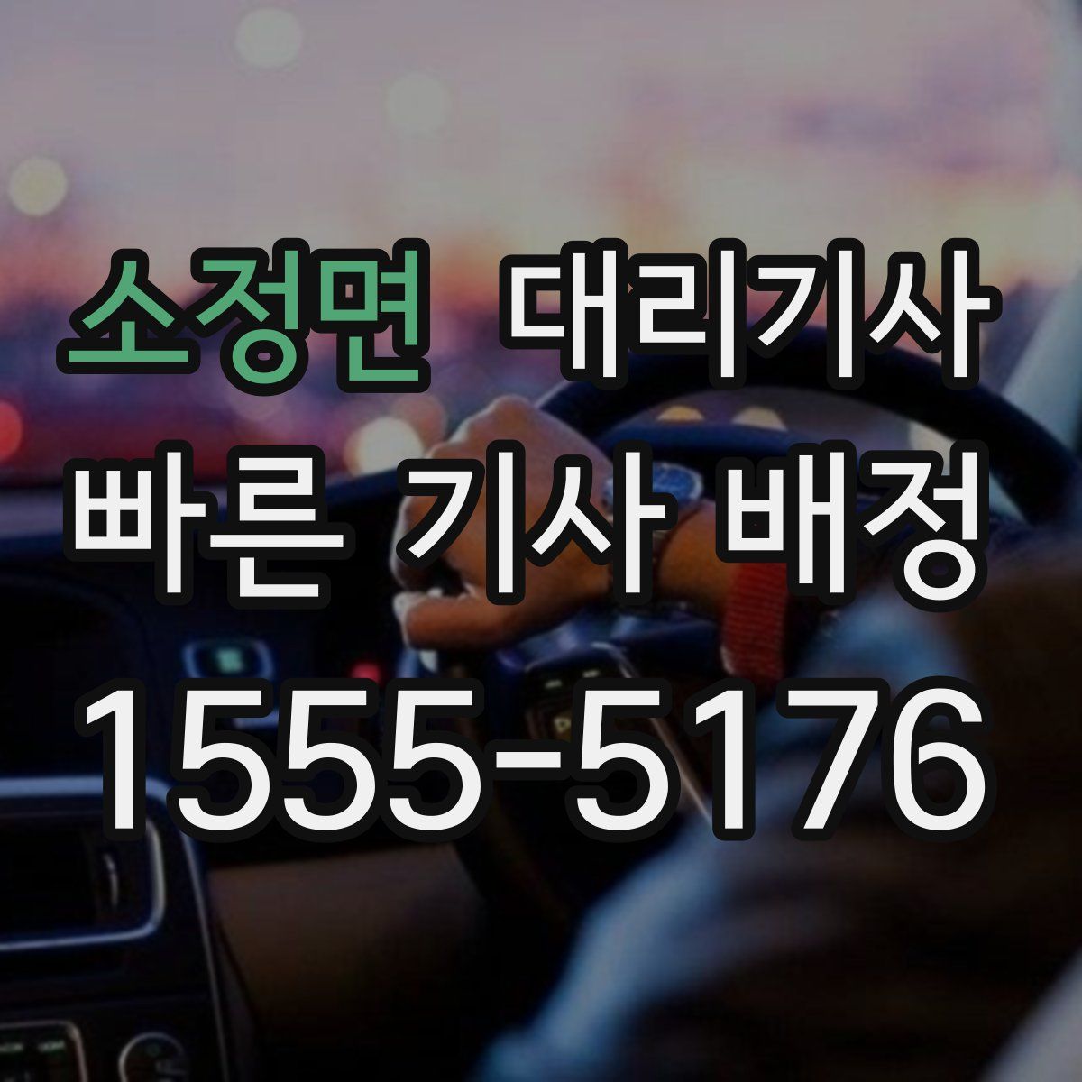 소정면 대리기사