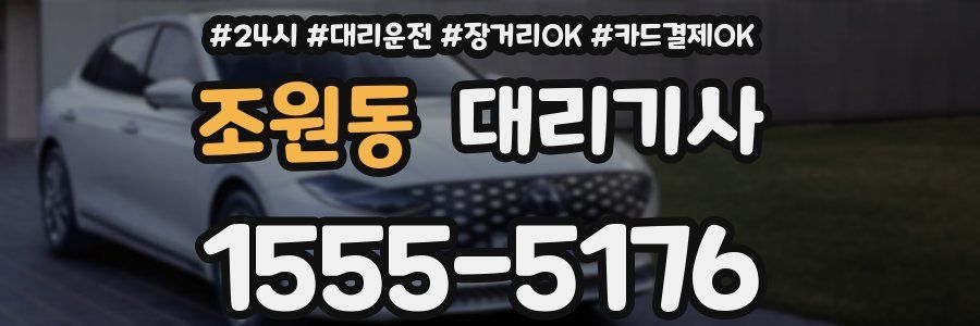 조원동 대리기사