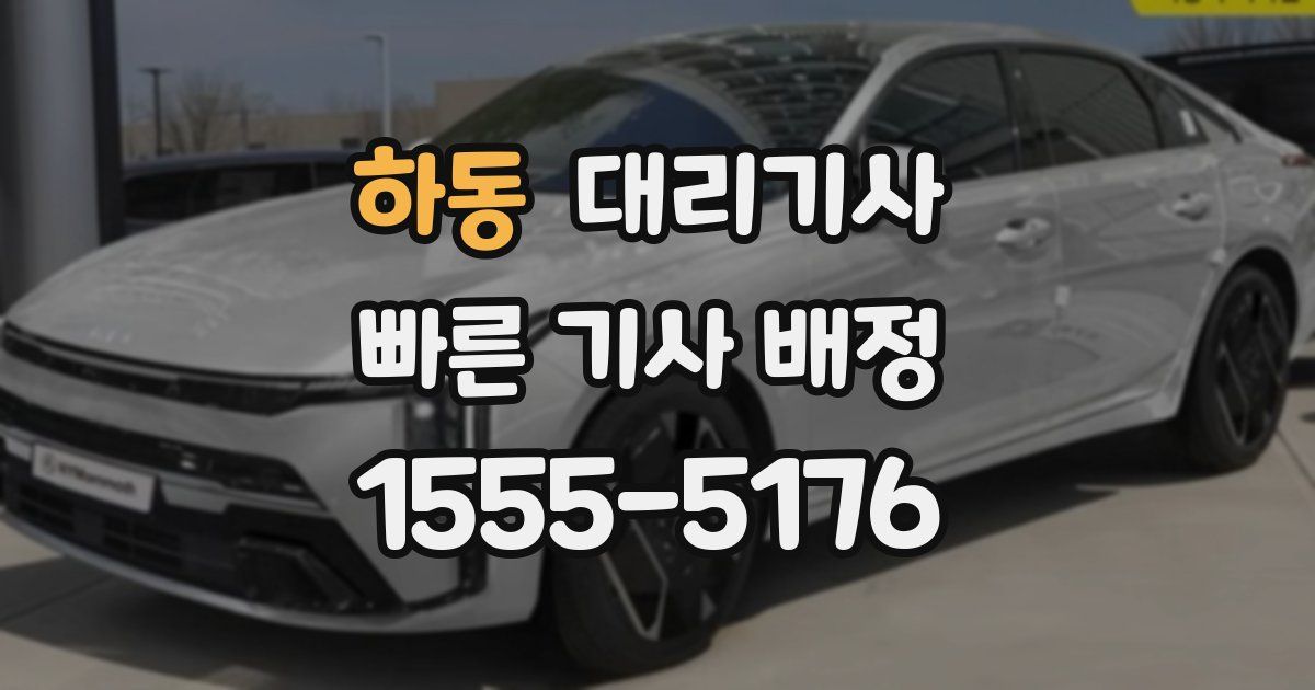하동 대리기사