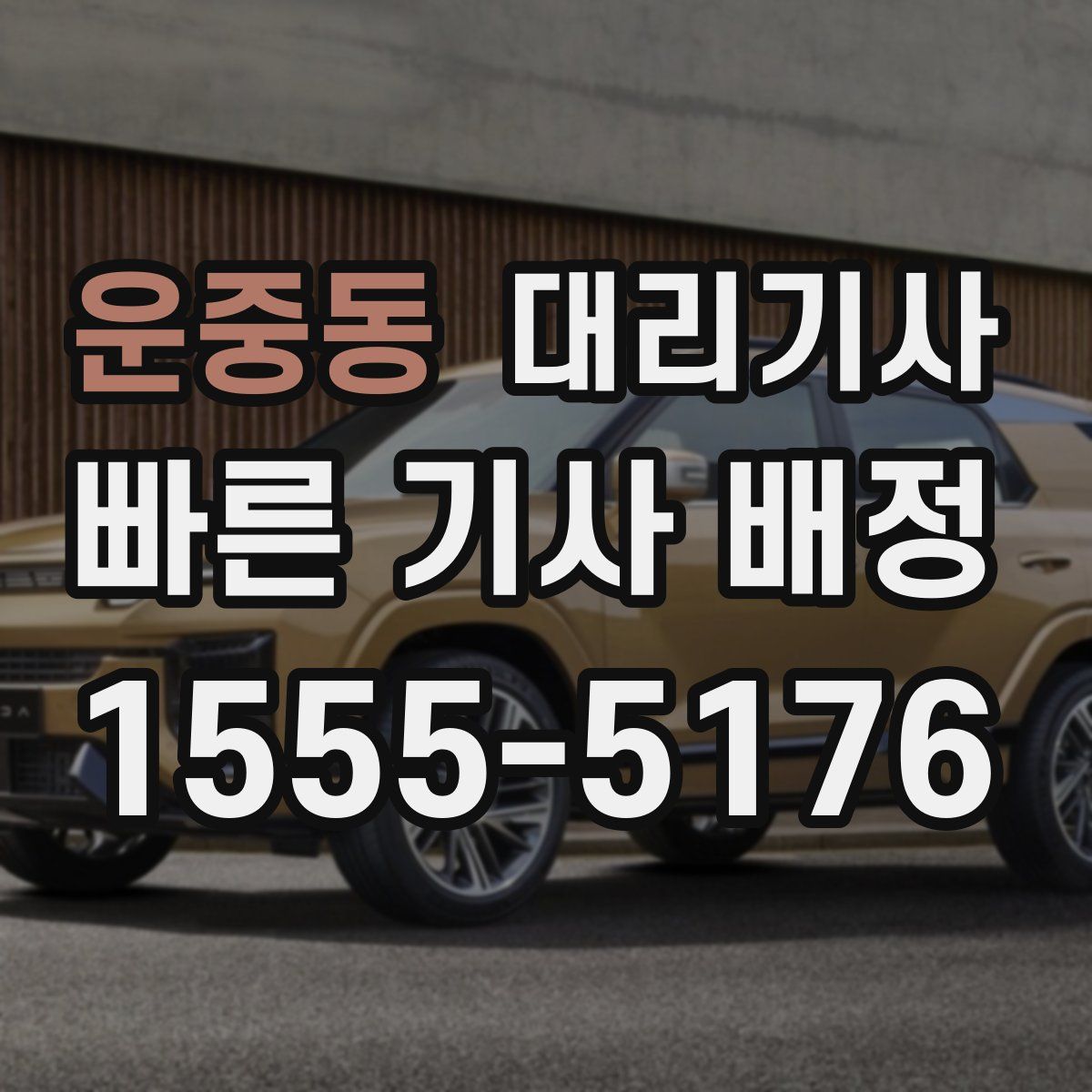 운중동 대리기사