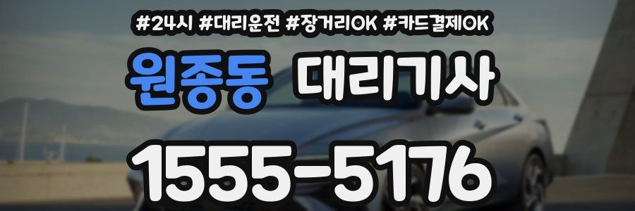 원종동 대리기사