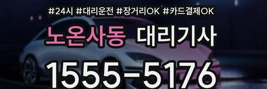 노온사동 대리기사