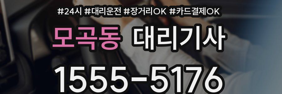 모곡동 대리기사