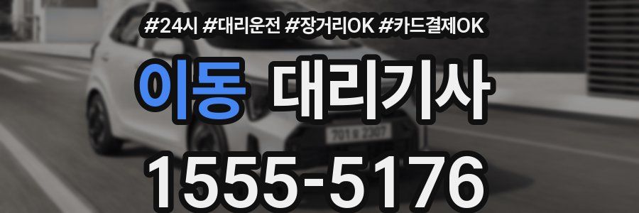 이동 대리기사