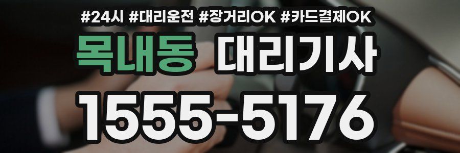 목내동 대리기사