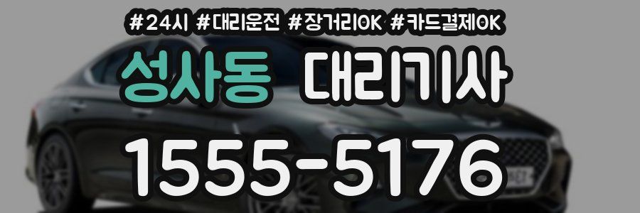 성사동 대리기사