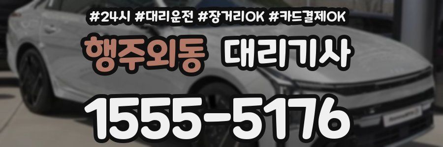 행주외동 대리기사