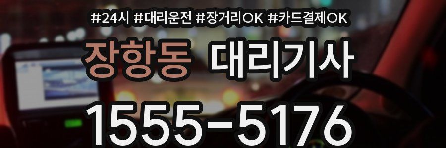 장항동 대리기사