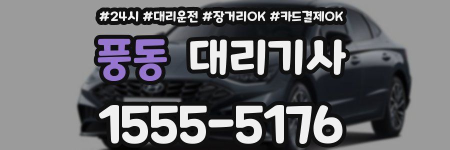 풍동 대리기사