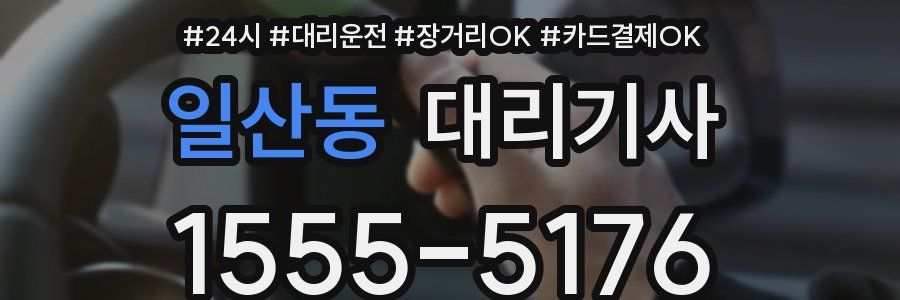 일산동 대리기사