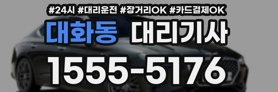 대화동 대리기사