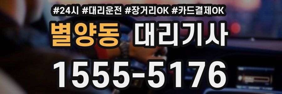 별양동 대리기사