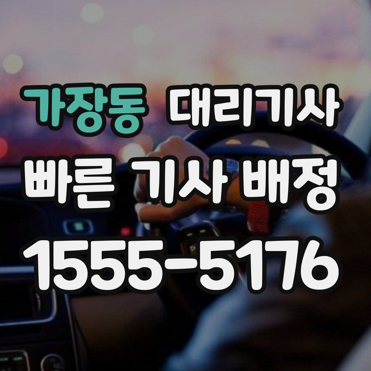 가장동 대리기사