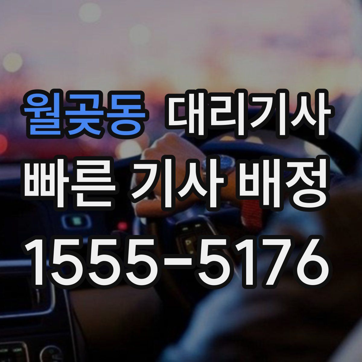 월곶동 대리기사