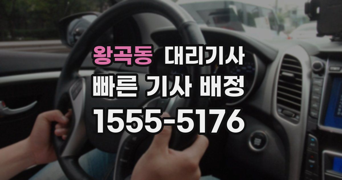 왕곡동 대리기사