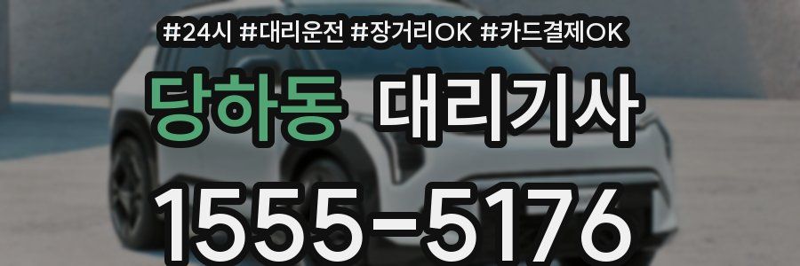 당하동 대리기사