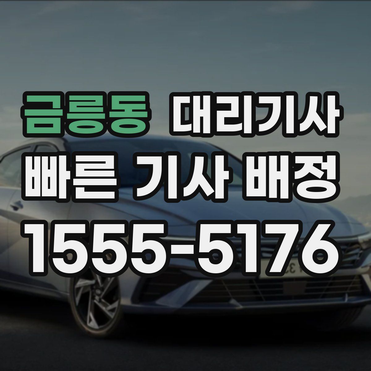 금릉동 대리기사