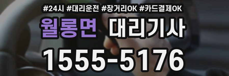 월롱면 대리기사