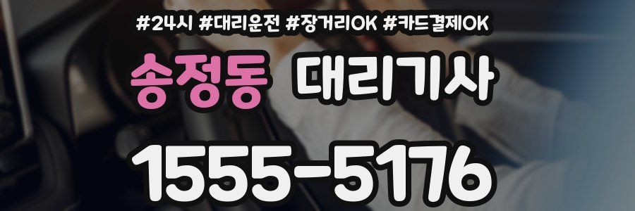 송정동 대리기사