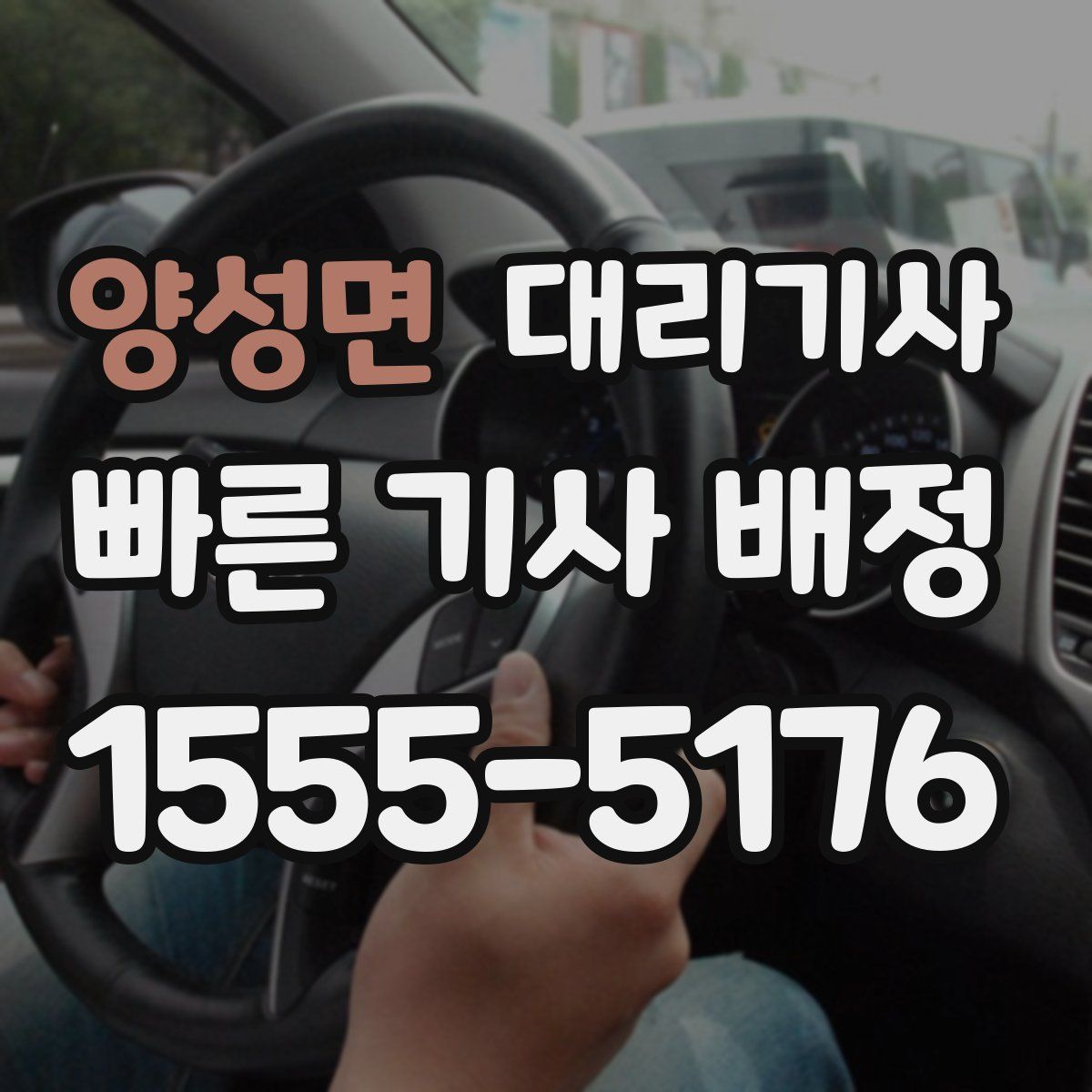 양성면 대리기사