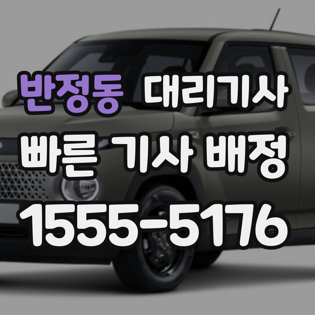 반정동 대리기사
