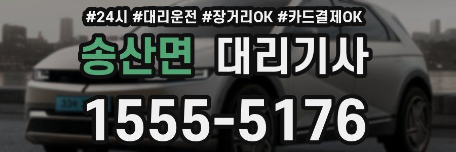 송산면 대리기사