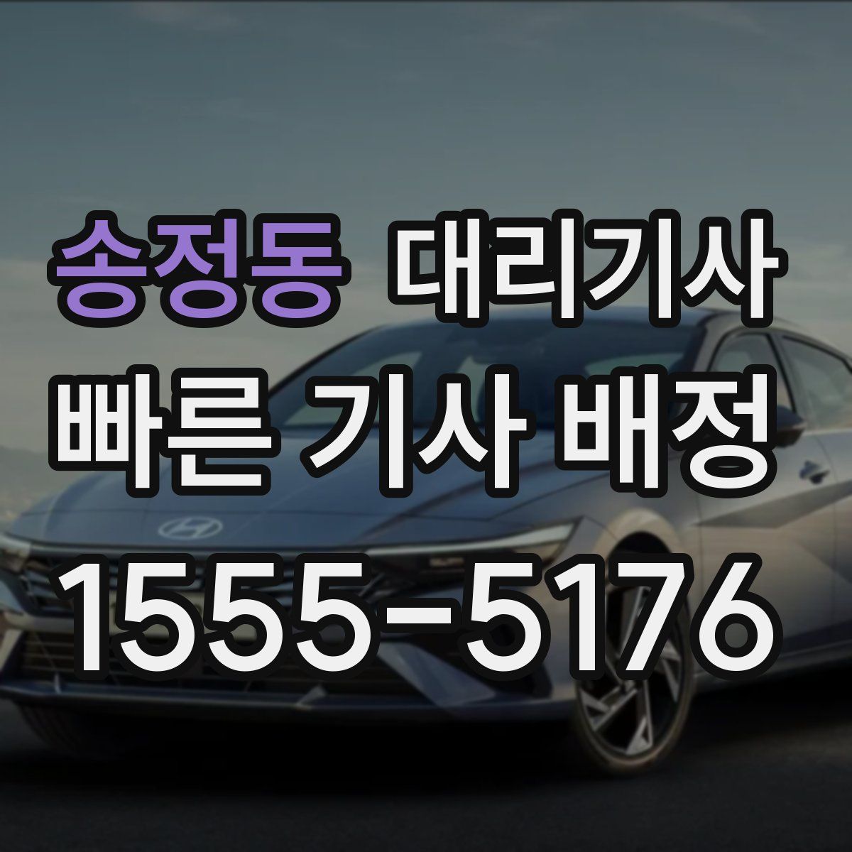 송정동 대리기사