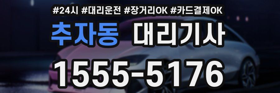 추자동 대리기사