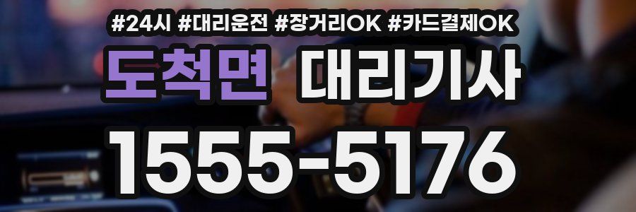 도척면 대리기사