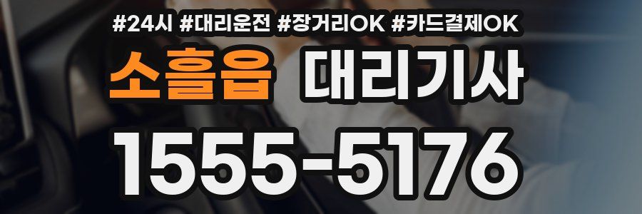 소흘읍 대리기사
