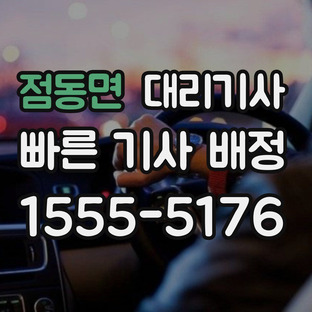 점동면 대리기사